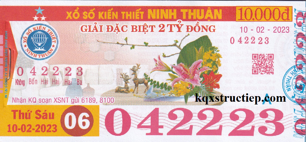 xổ số ninh thuận hàng tuần