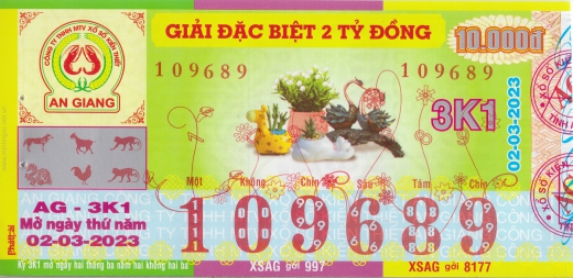 xổ số an giang hôm nay ba đài