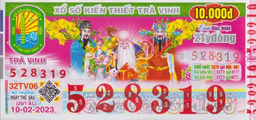 xổ số kiến thiết trà vinh hôm nay