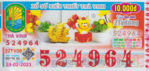 xổ số trà vinh hôm qua