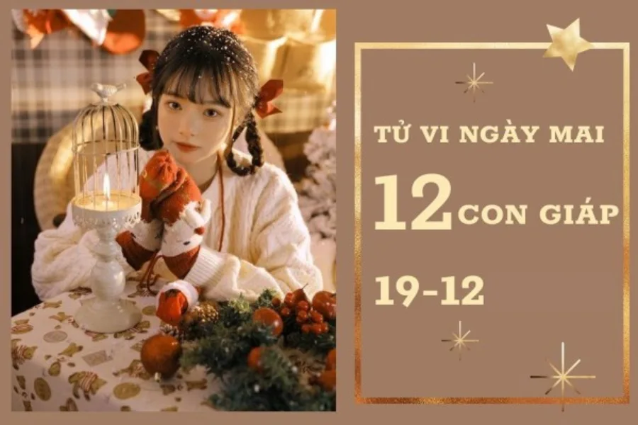 Tử vi ngày 19/12 của 12 con giáp hôm nay 1 Ngày 19-12 với tử vi được Kqxs24 dự đoán gần chính xác