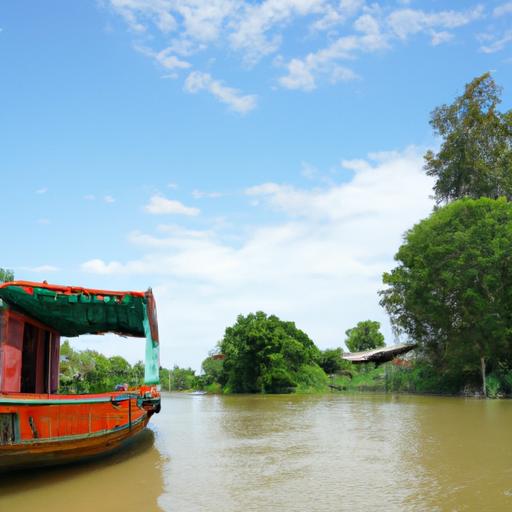 Chuyến du thuyền lãng mạn trên sông Hậu