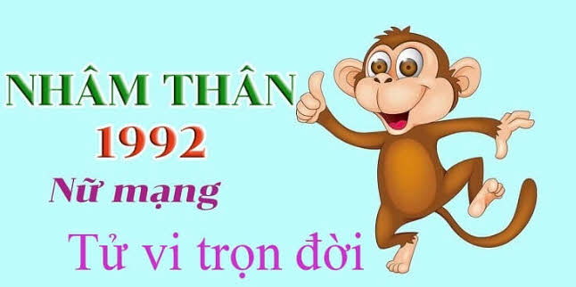 Nữ mạng với tử vi trọn đời cho Nhâm Thân 1992