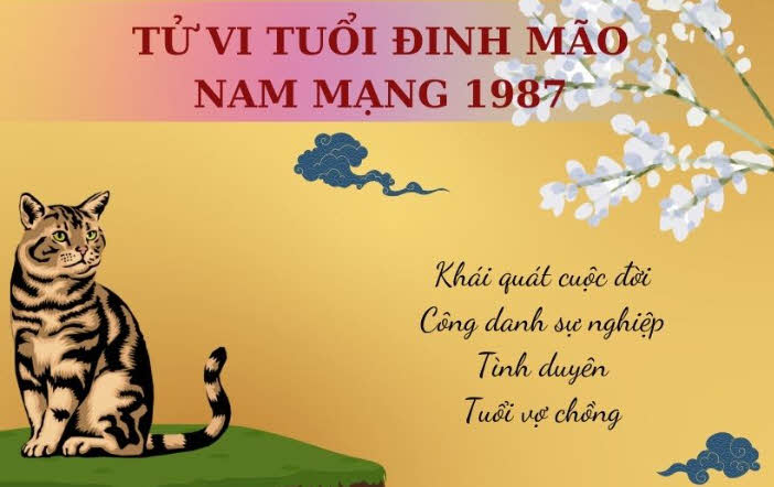 Tử vi Đinh Mão 1987 cho Nam mạng